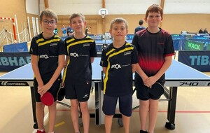 Résultats de la 1ère journée des championnats jeunes du weekend dernier
