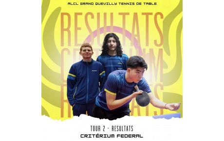 Critérium Fédéral Tour 2