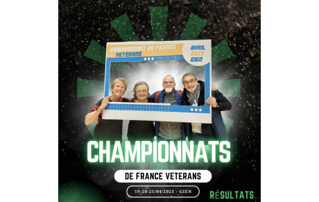 Championnat de France Vétérans 2025